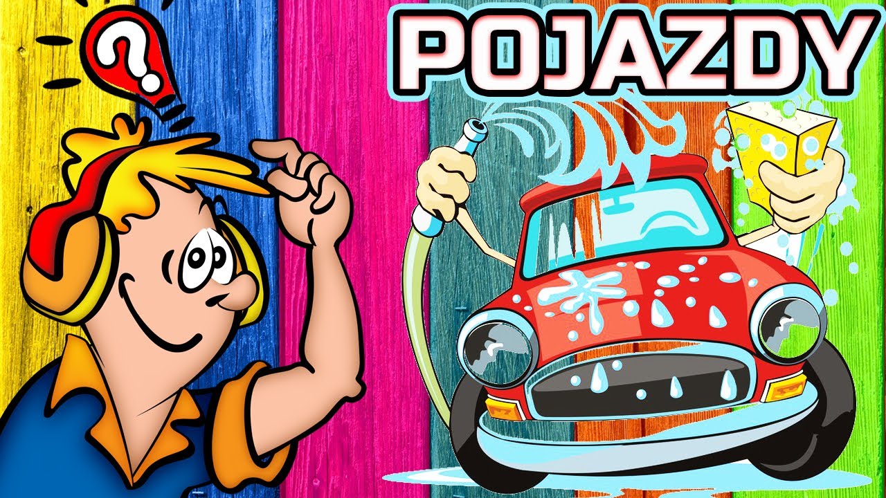 Zagadki dla dzieci - Dźwięki pojazdów - Quiz