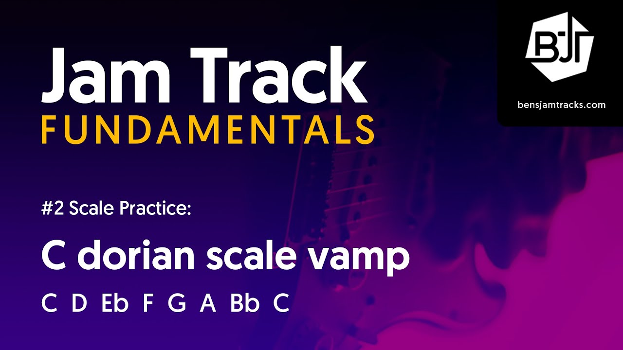 C dorian scale vamp Jam Track - BJTF #2-1