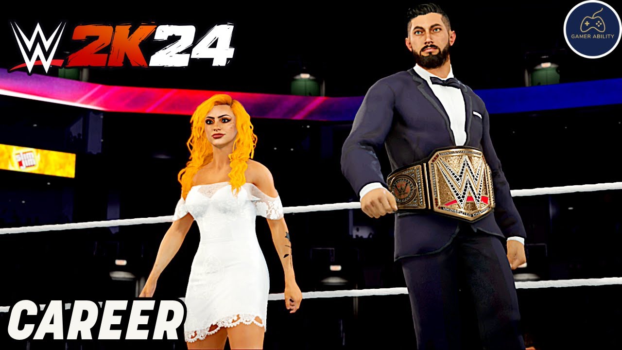 WWE 2K24 MyRise Career Mode Part 7! GIGI DOLIN & RYAN GAMER TAG TEAM!