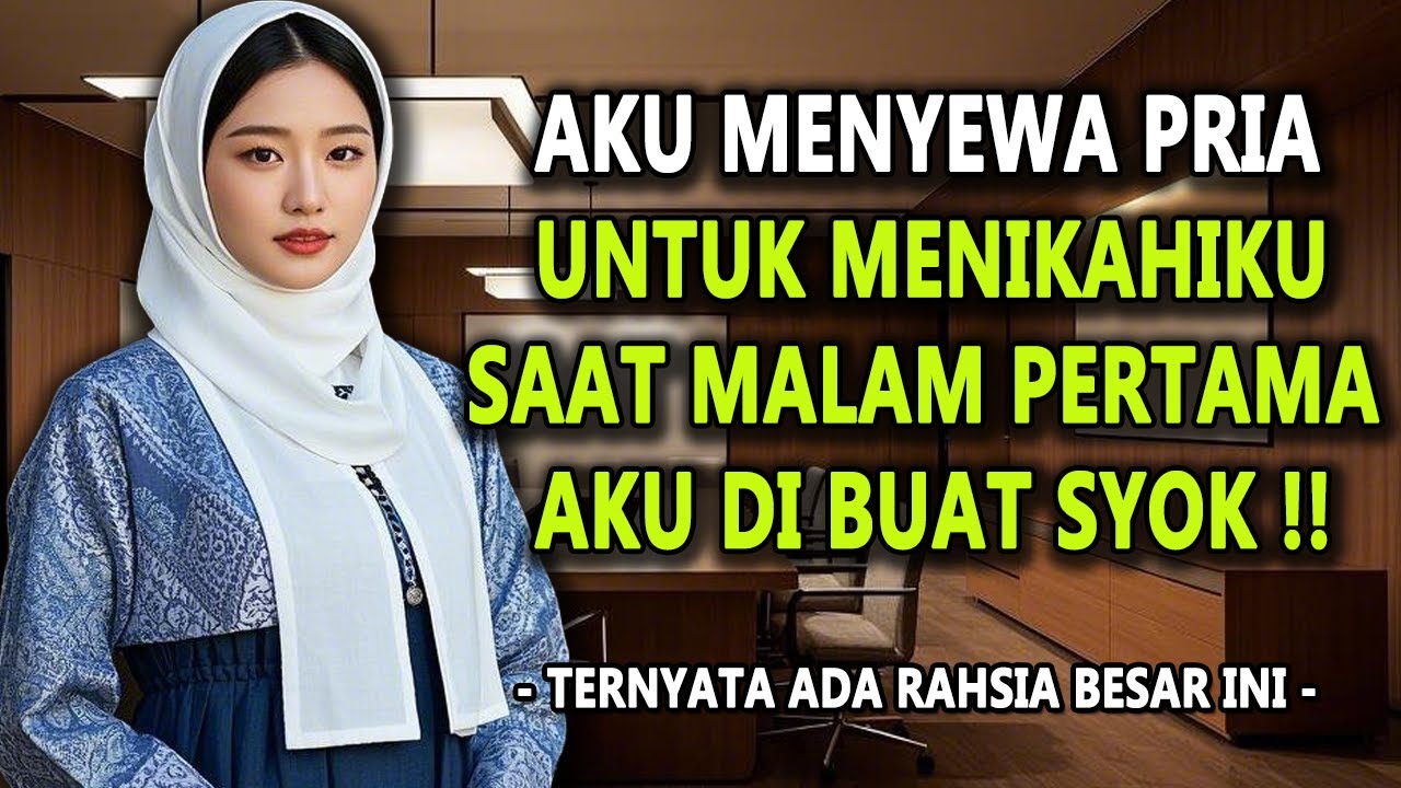 AKU MENYEWA LAKI - LAKI UNTUK MENIKAH DENGANKU SAAT MALAM PERTAMA AKU SYOK #novelromantis #drama