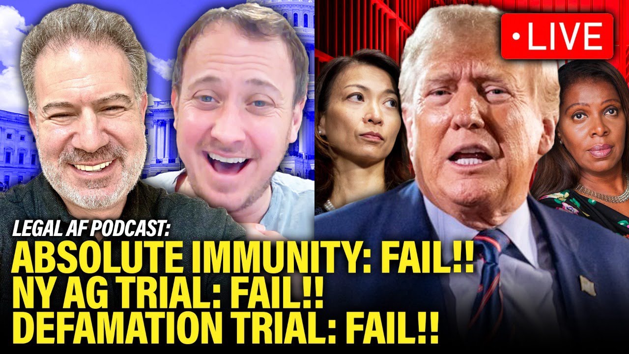 LIVE: Trump Gets UTTERLY DEVASTATED in ALL Cases | Legal AF