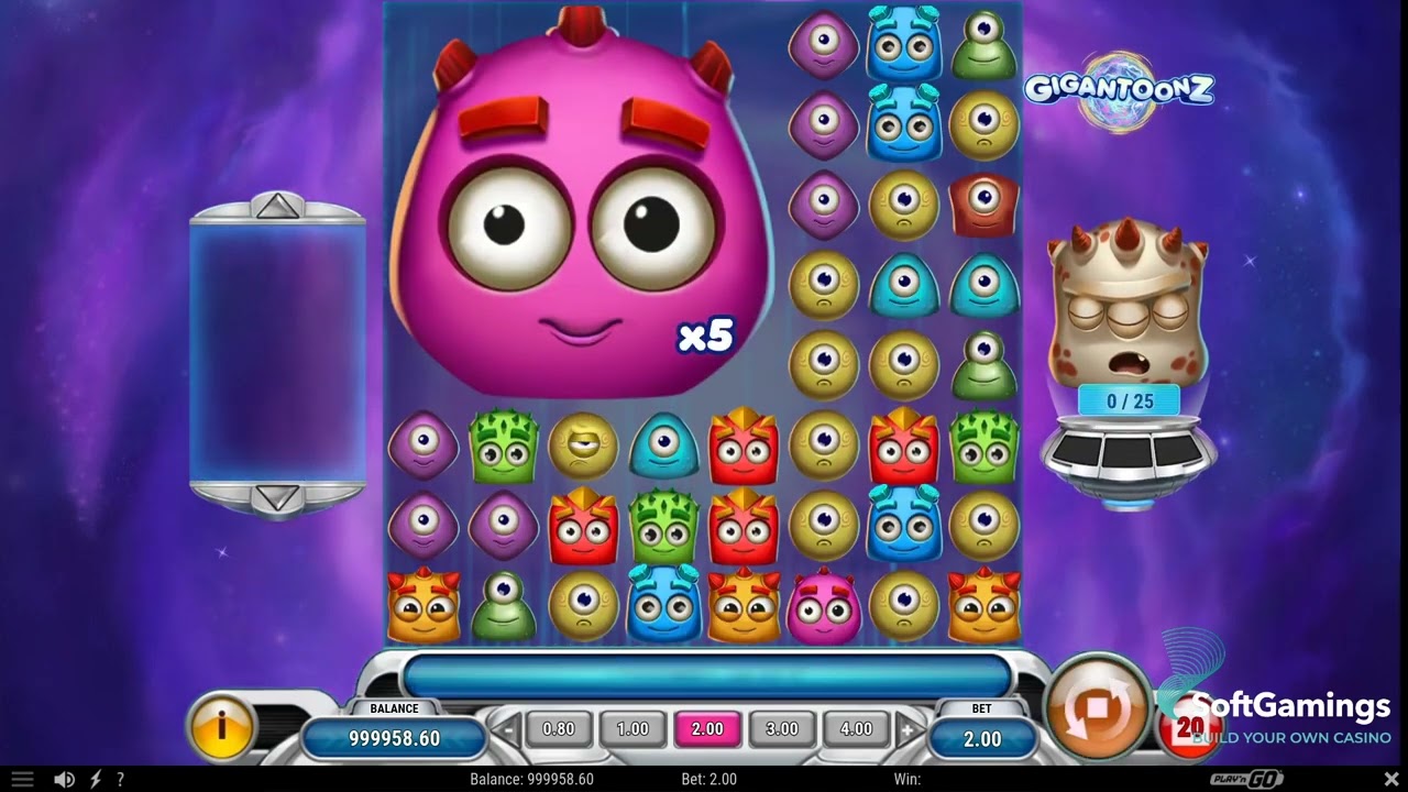 Play'n GO - Gigantoonz - Gameplay Demo