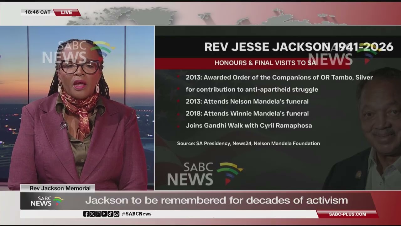 Rev Jackson Memorial | Former US presidents attend memorial in Chicago