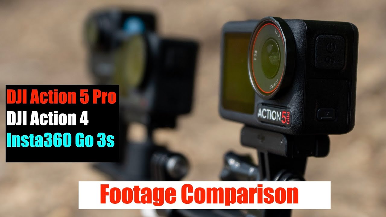 DJI Action 5 Pro против Action 4 и Insta360 Go3: сравнение кадров #dji #djiaction5