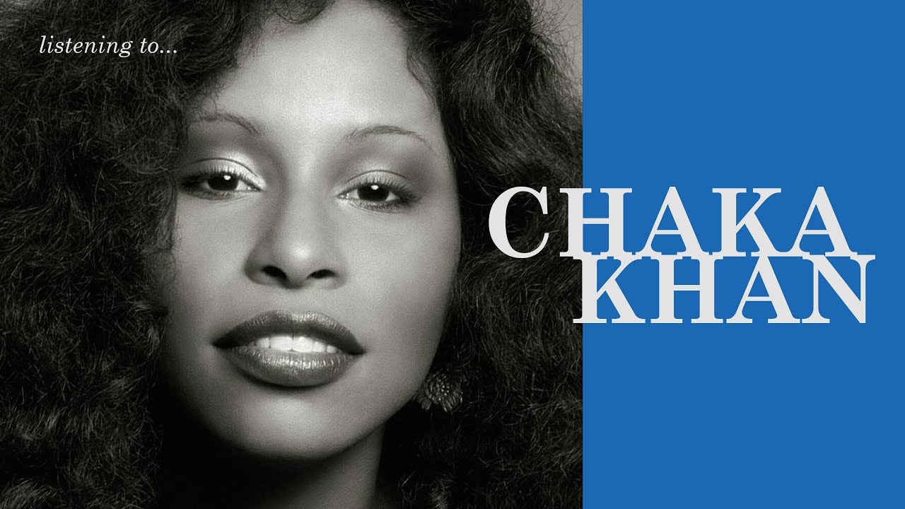 Listening to Chaka Khan (all vinyl selection)