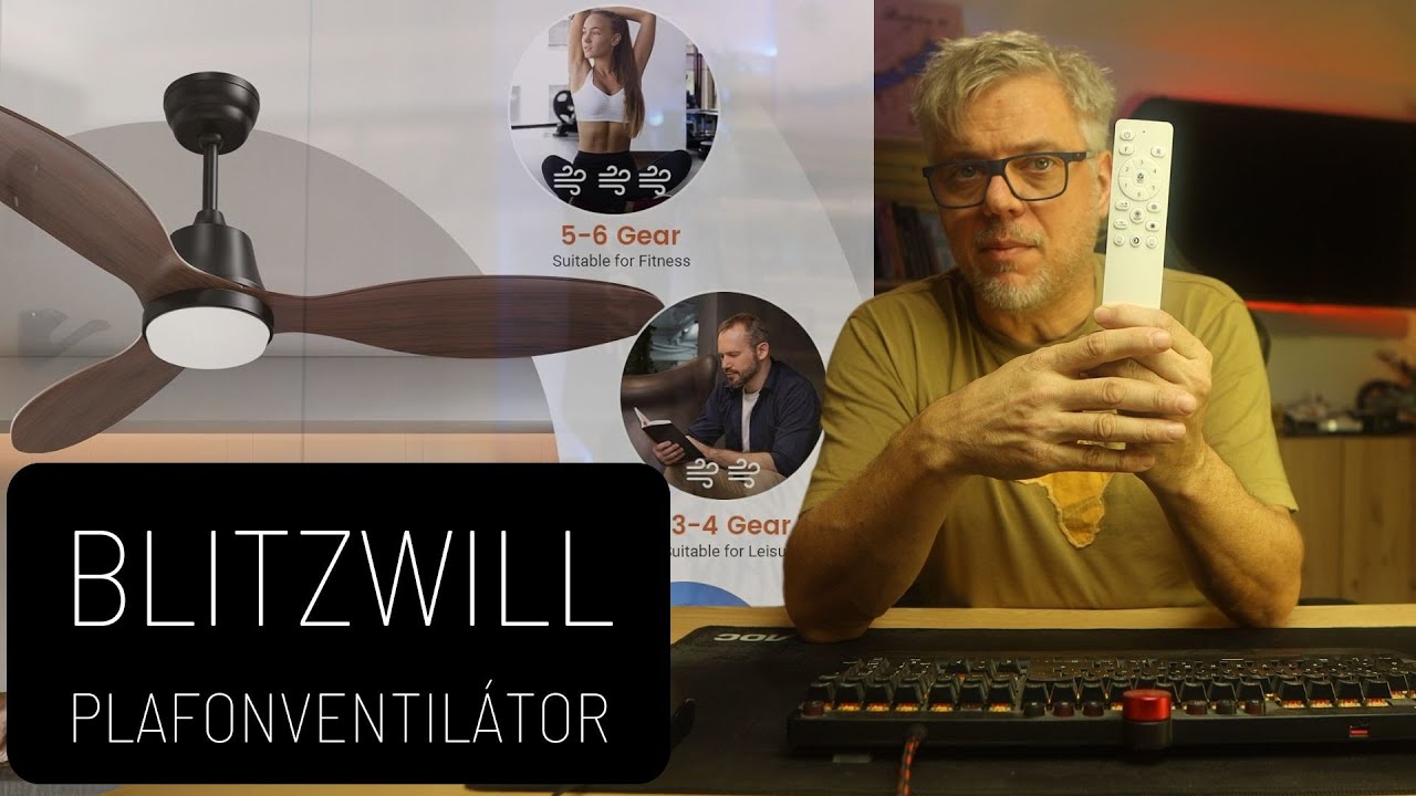 Aki szelet vet, vihart arat - Blitzwill plafonventilátor teszt