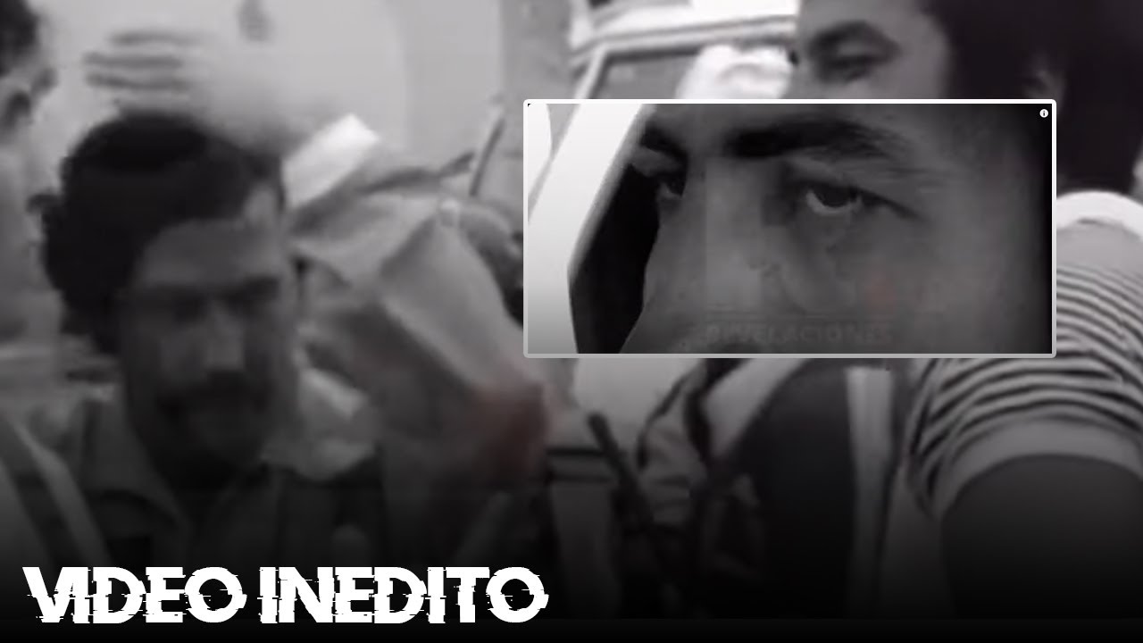 PABLO ESCOBAR VIDEO INEDITO (Pein&aacute;ndose) la Copa Renault 4