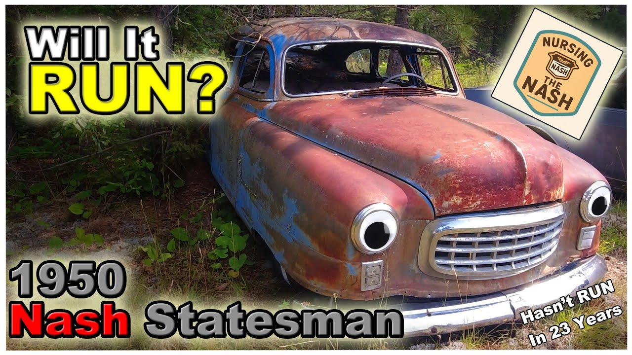 1950 NASH Hasn't Run in 23 Years - Will It Run?
