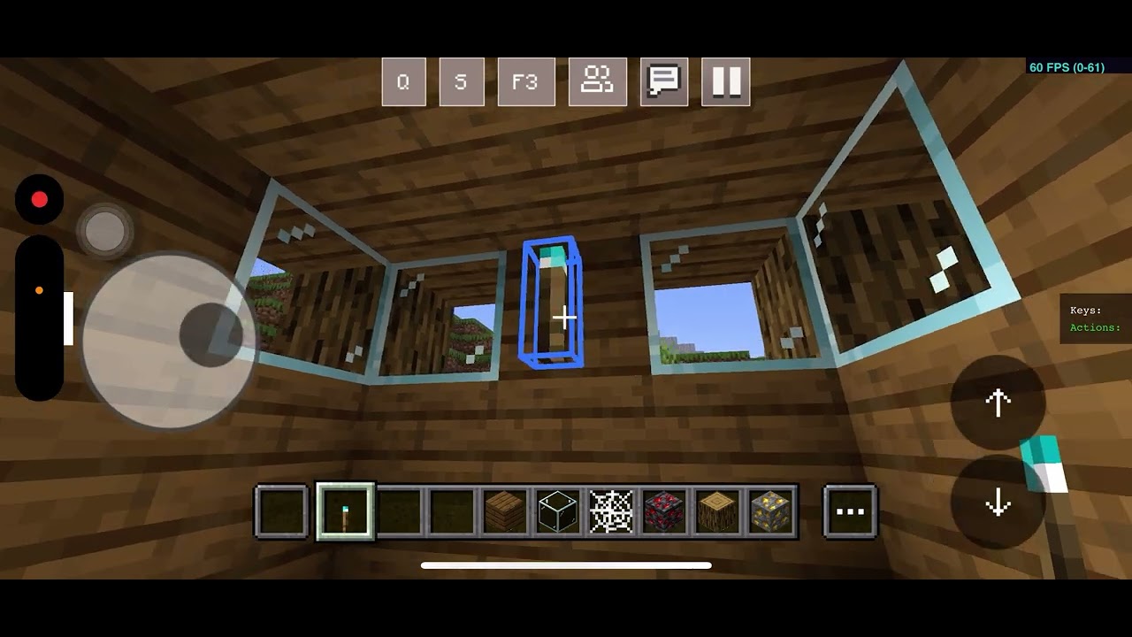 Mình xây dựng trong Minecraft wed xây nhà nhưng nó lạ lắm !!! hơi lỗi xíu he he he he 💀💀💀￼￼￼￼