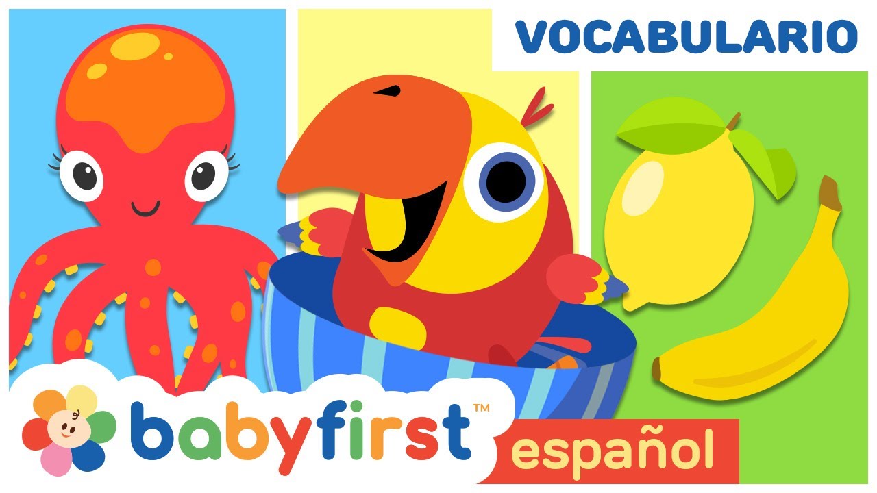 Nuevas Palabras | Vocabulario para Niños | Aprende verduras y deportes con Larry | BabyFirst Español