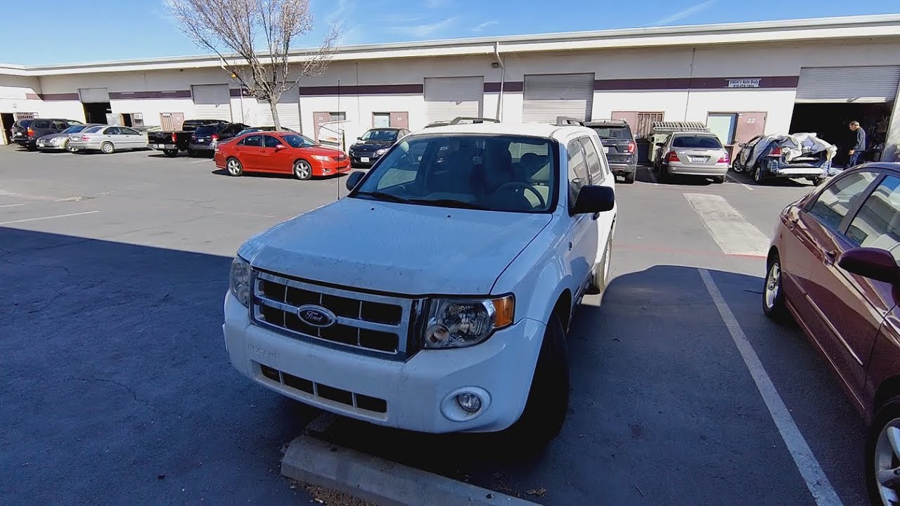 2008 Ford Escape гибрид не заводится стандартные проблемы B2172 P0A7D B1342