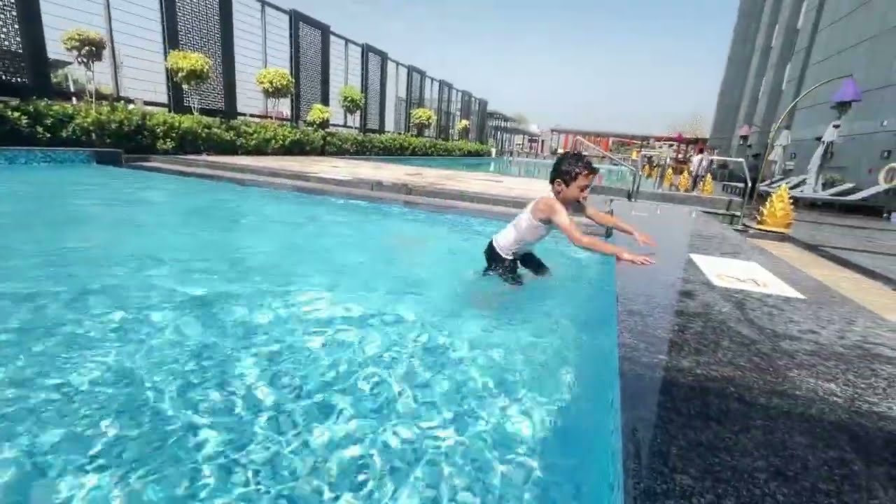 Vlog 43 Swimming is best in summers #swimming #dayout #holidayinn