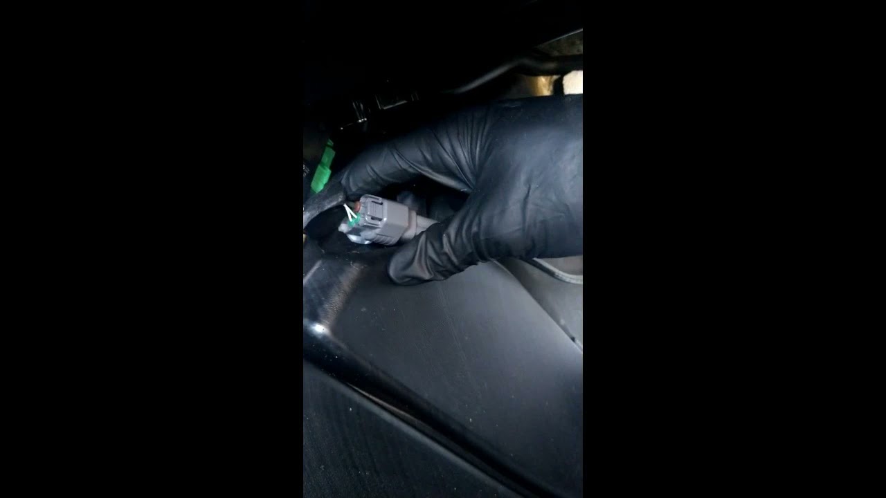 Замена датчика 2 и датчика 2 ряда 1 Lexus LS460 02, часть 1. СНЯТИЕ