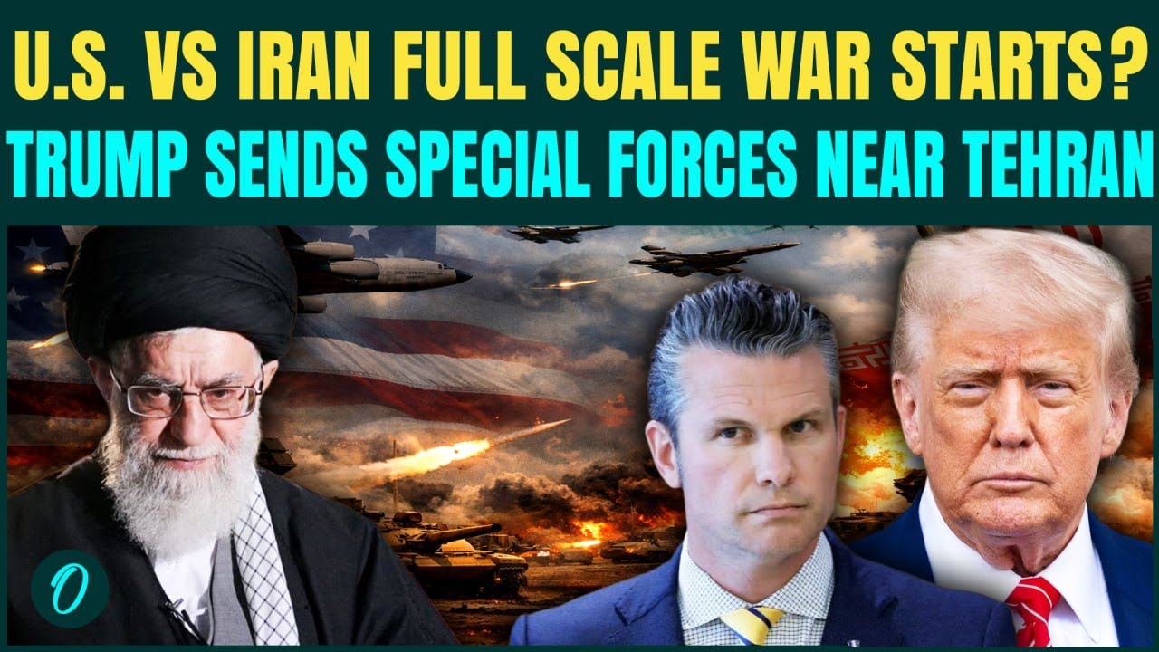 U.S. VS IRAN Full Scale War Begins: U.S. Special Ops Flights Trigger ALARMS as Trump Deploys MC-130J