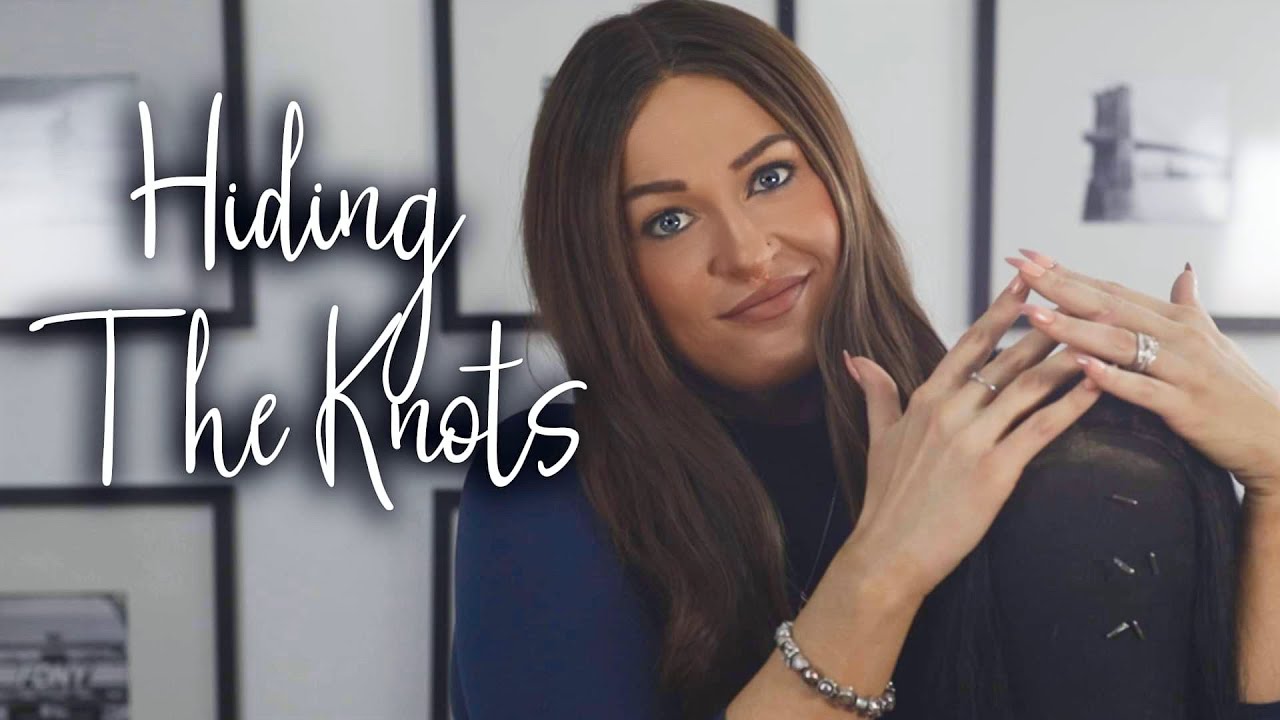 How To Hide The Knots On Your Synthetic Wigs | How To Make A Wig Look Natural | Jesse M Simons