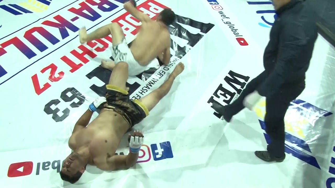 WEF63 PROFFIGHT27  KG Бектен Эркебаев против Бабыр Абдыгулов  UZB