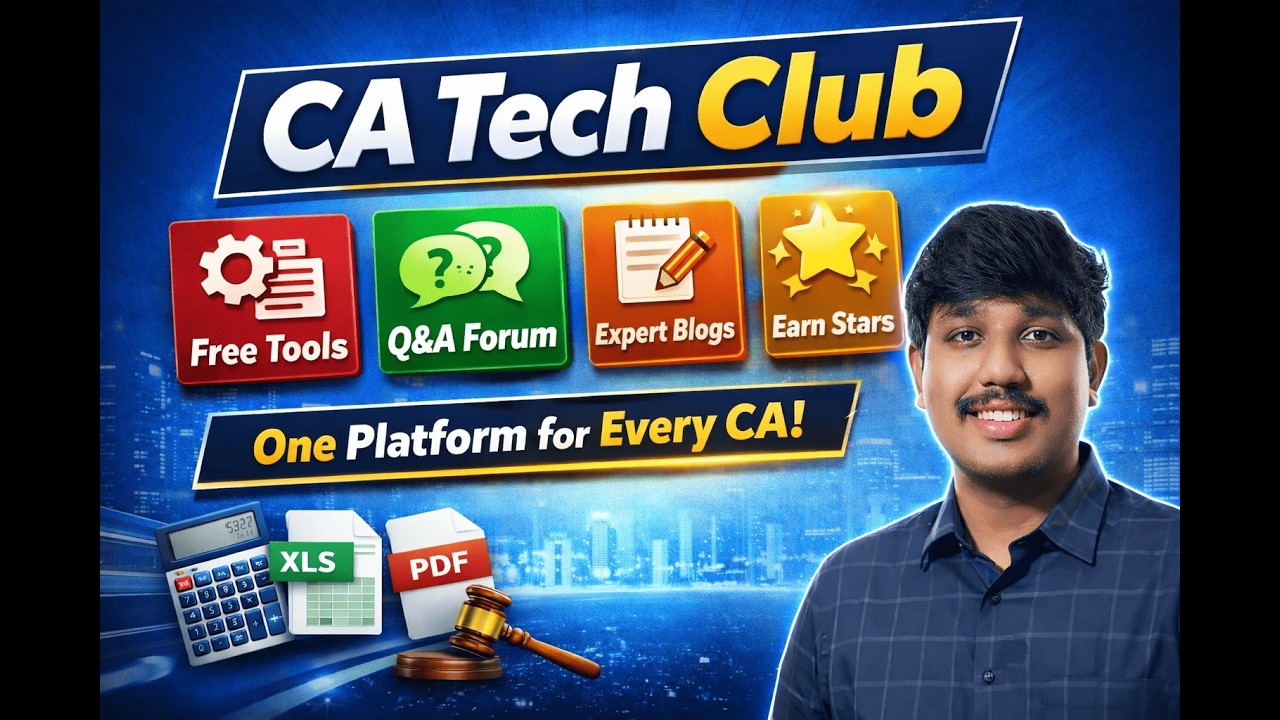 CA Tech Club | Tools, Knowledge & Community for Chartered Accountants