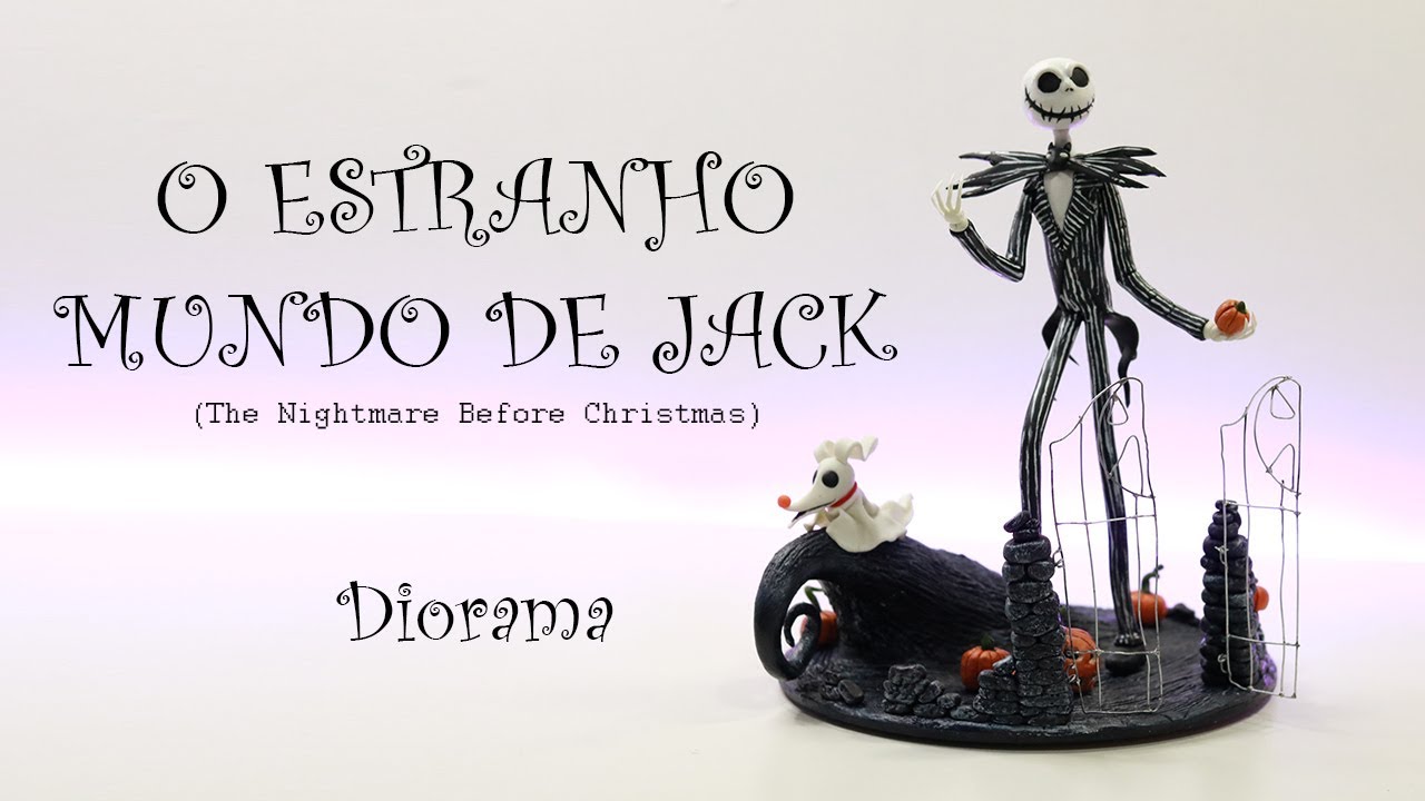 CRIANDO UM DIORAMA DO ZERO - O ESTRANHO MUNDO DE JACK