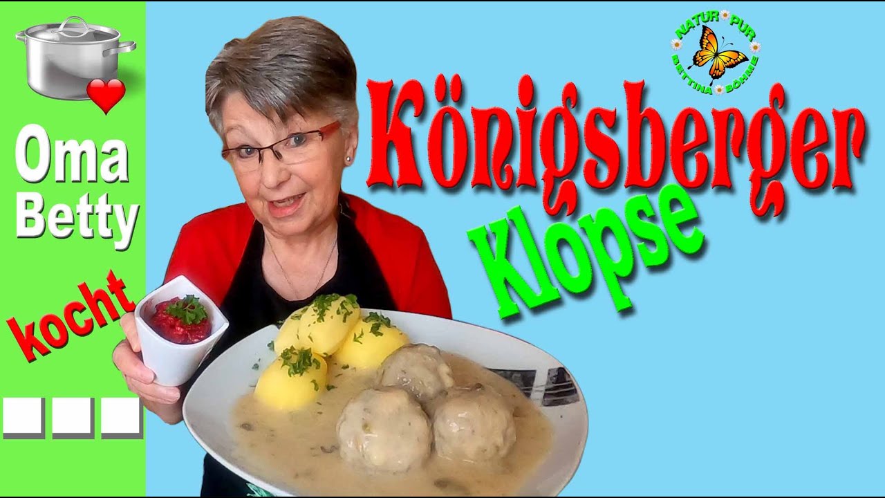 Königsberger Klopse - das Originalrezept/ Rote Beete Salat