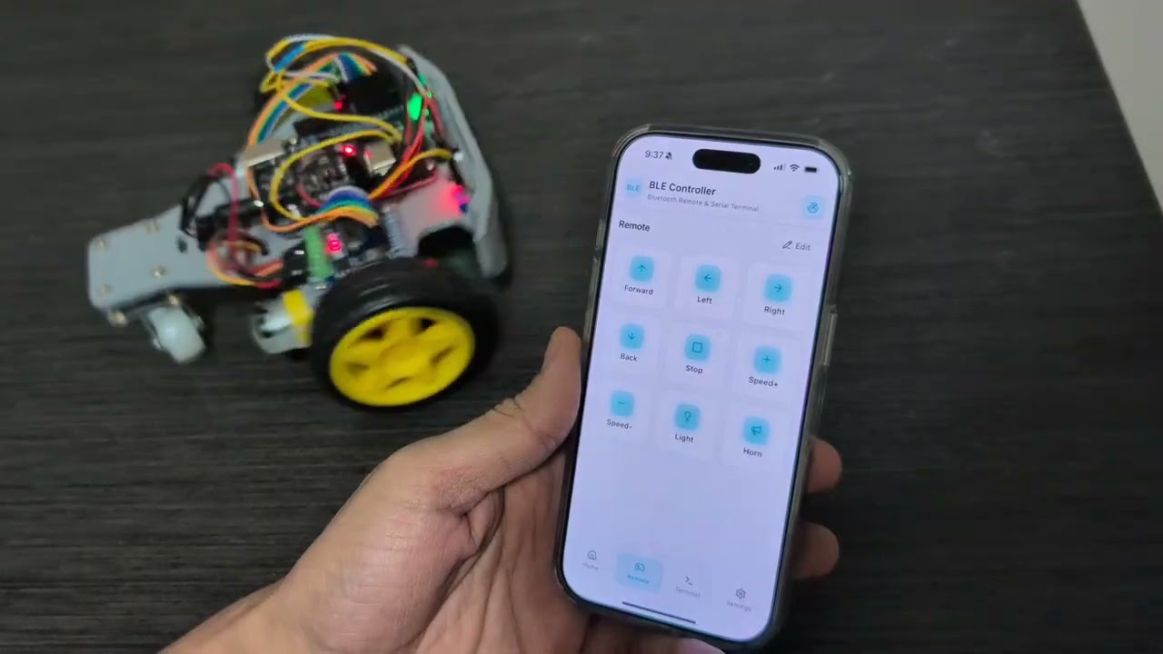 Control Your DIY Electronics with the BLE Controller App!