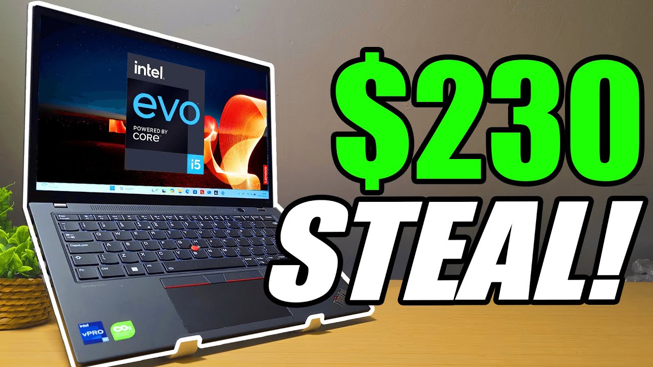 This Deal was a STEAL! An (almost) NEW $230 Flagship ThinkPad from 2023..