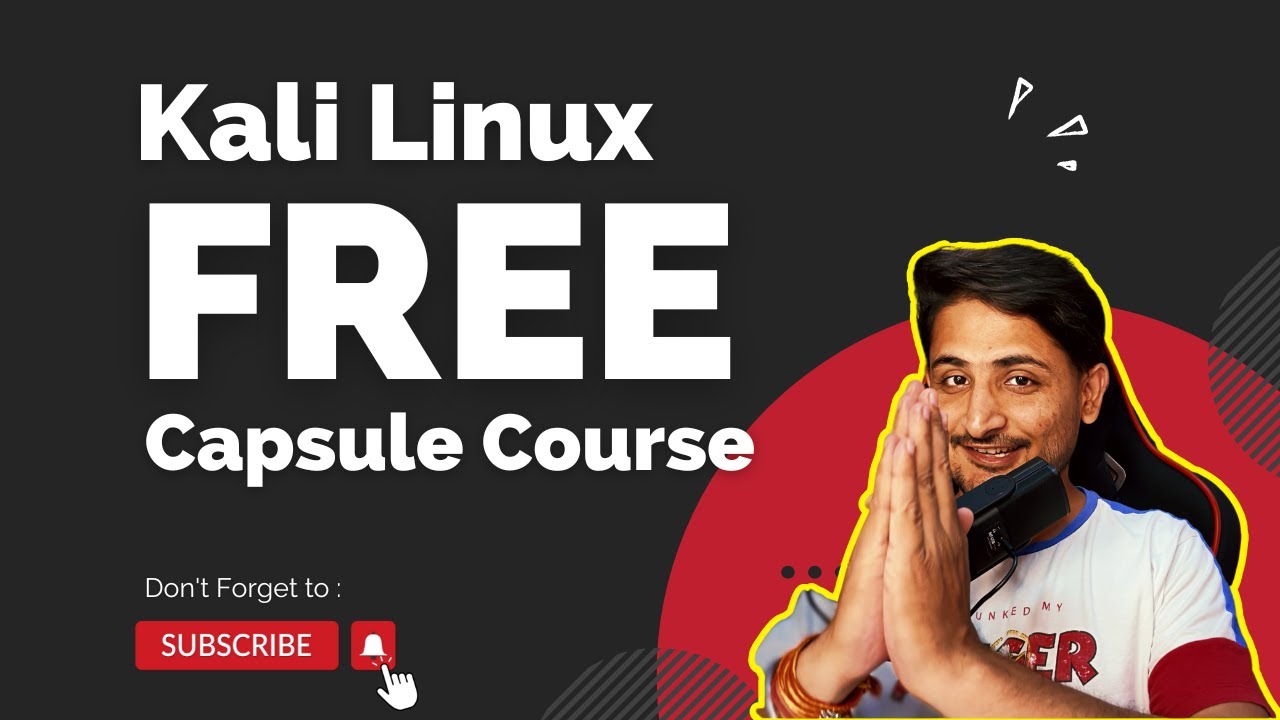 Kali Linux Free Capsule Course Live Classes For All By @defronix [ Hindi ]