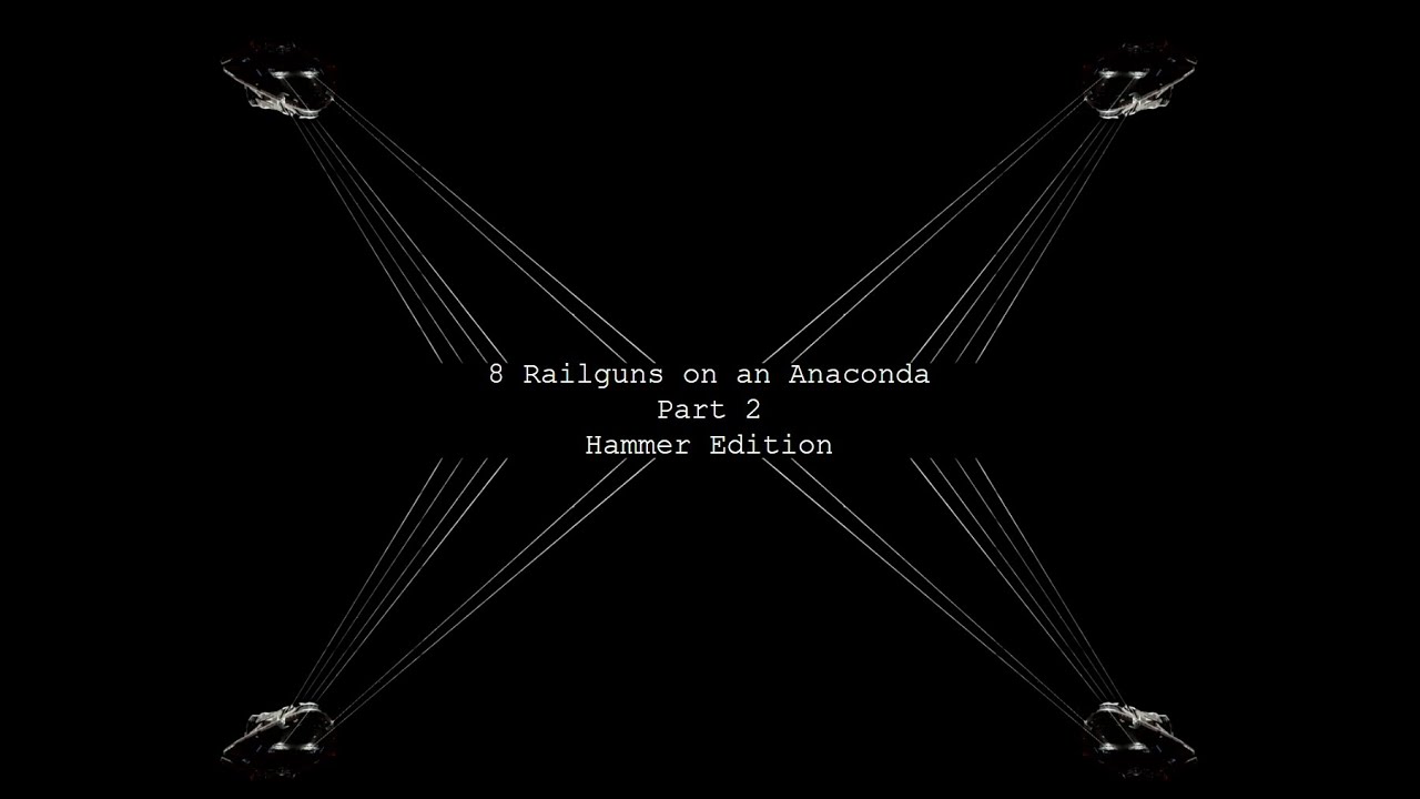 So I Put 8 Railguns On An Anaconda... (Elite Dangerous) Part 2