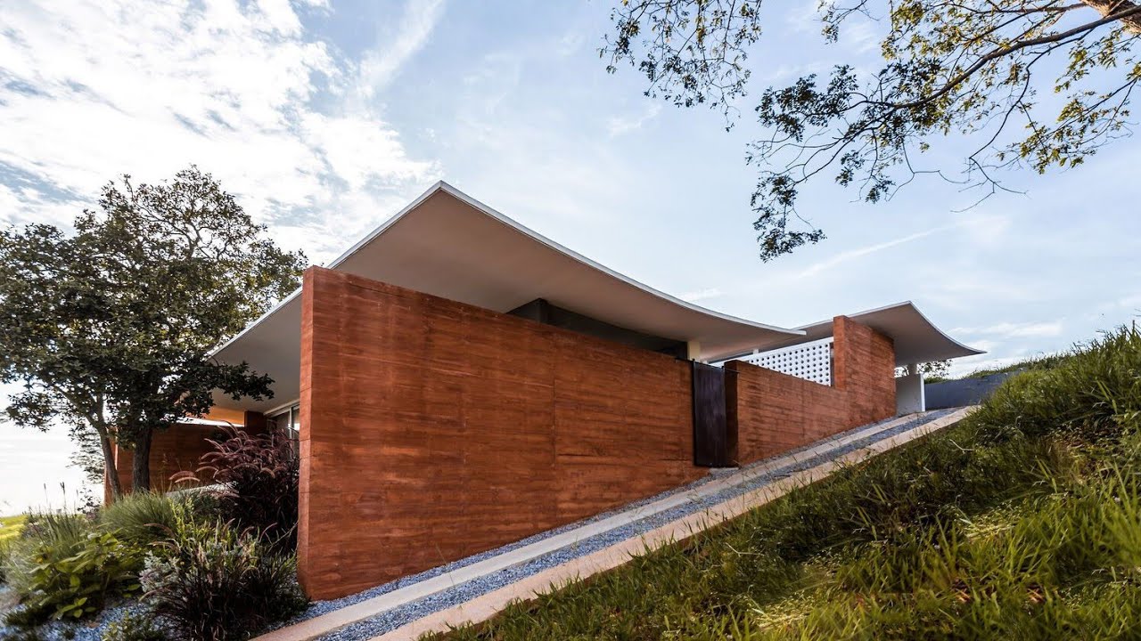 CAFE HOUSE WITH A RURAL LANDSCAPE | HOUSE ON HILL #house #architecture