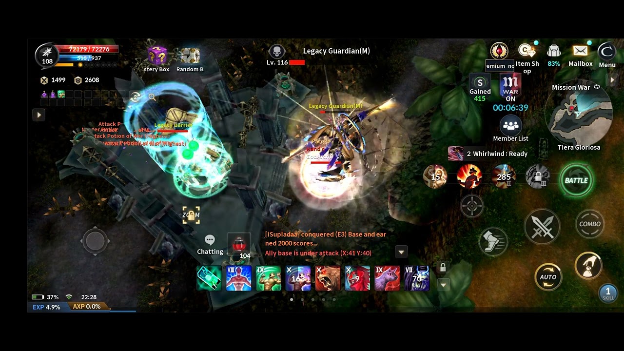 CBM Cabal mobile PH Mwar 10pm Capella Lv109 Lose - Oct 26 2022 Wed - Andromeda Server Part2
