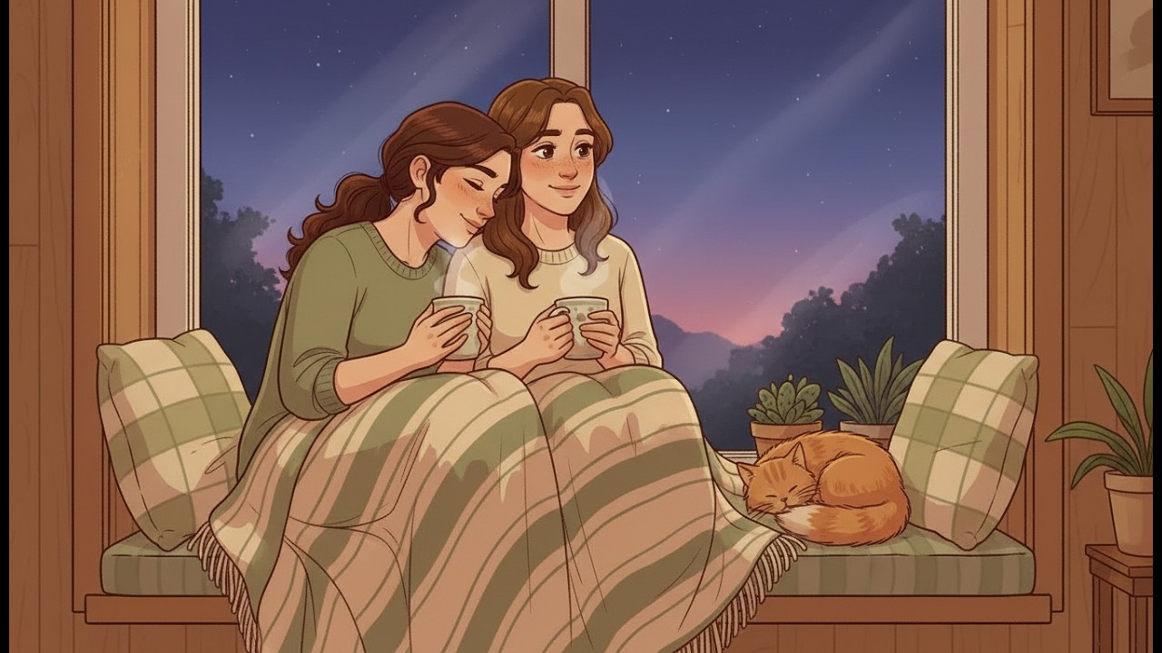 “The Quiet Afternoon of Warm Soup & Waiting Hearts”#gihbli ASMR #positivemessage #cozy # gihbli