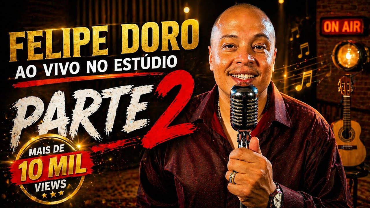 Felipe Doro Ao vivo no estúdio (parte 2) SAMBA