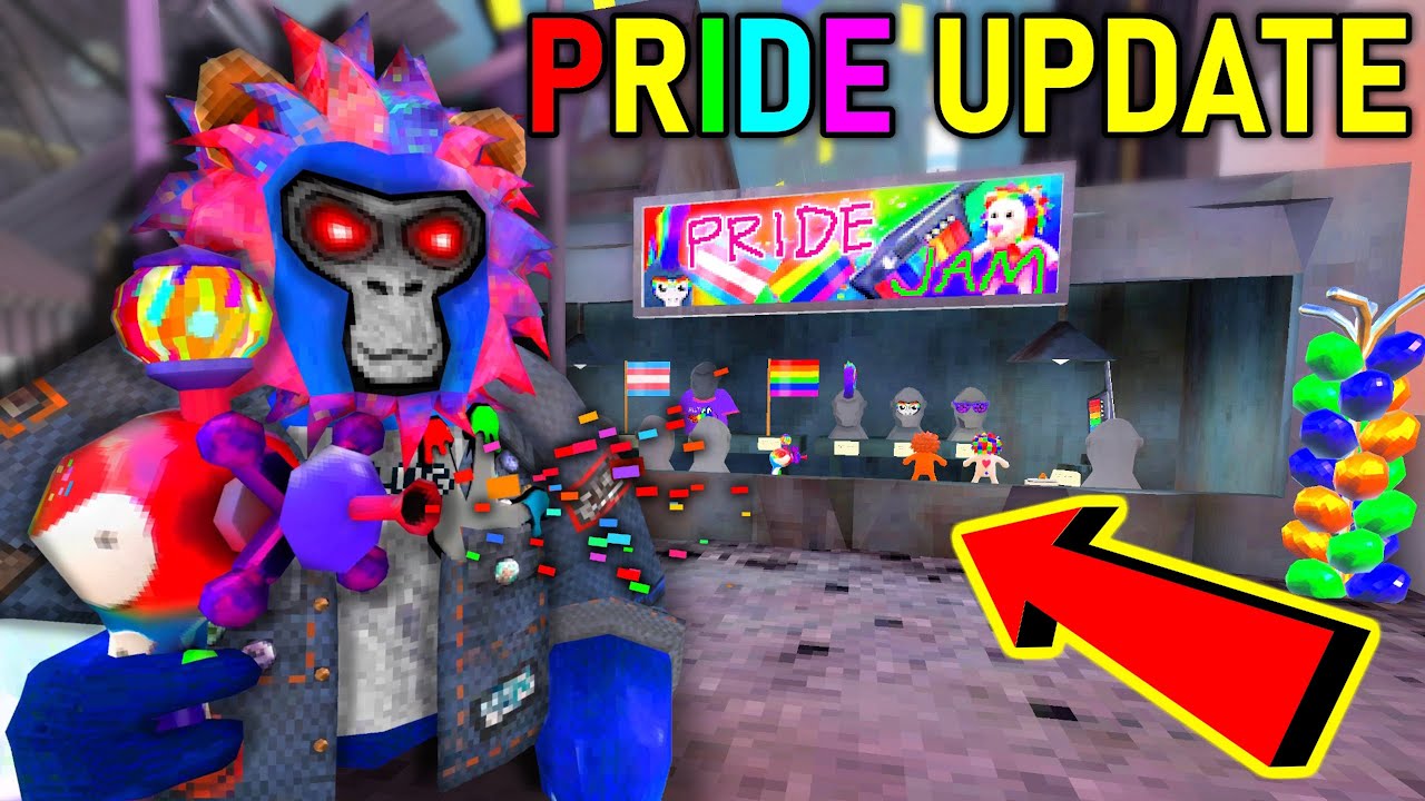 NEW Gorilla Tag PRIDE UPDATE!!! (Color Revamp)