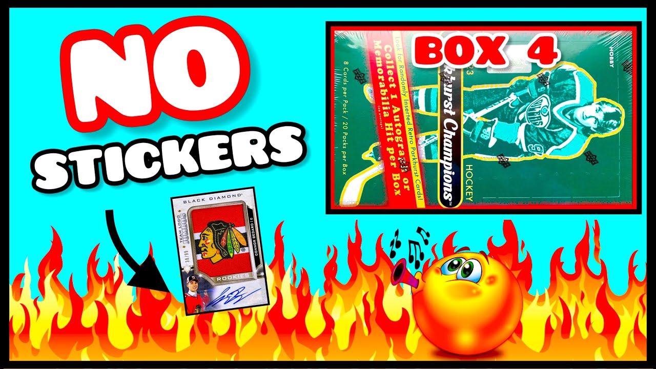 BOX #4! 2022-23 Parkhurst Champions Hockey Hobby Box Break (2024)