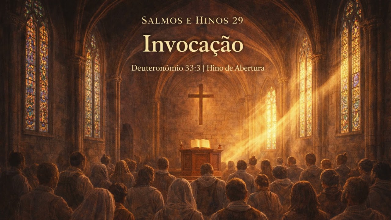 Salmos e Hinos 29 – Invocação | Deuteronômio 33:3 | Hino de Abertura