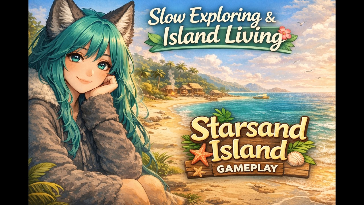Slow Exploring & Island Living | Starsand Island Gameplay