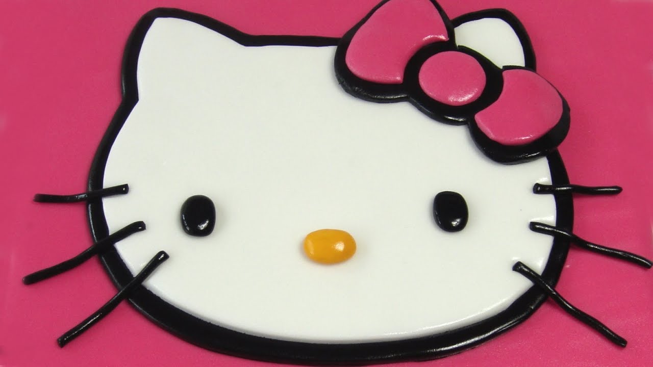Hello Kitty cake / Dort Kitty návod
