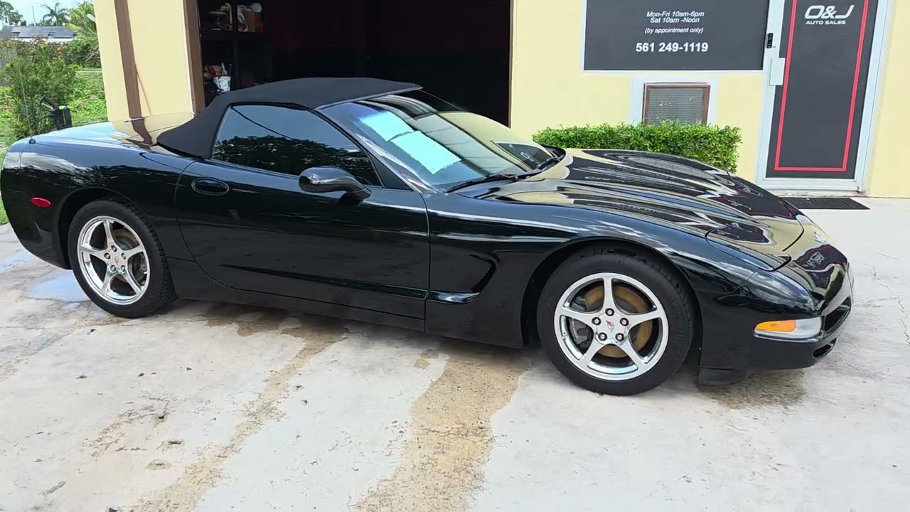 2003 Corvette Convertible 50th Anniversary 6 speed for sale 24,995  OJ Autosales fl com