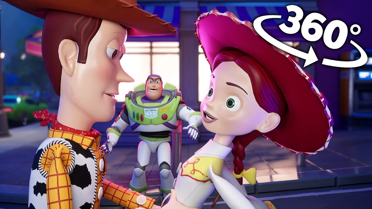 360&deg; Toy Story 5 - Movie Compilation 3! | VR 4K