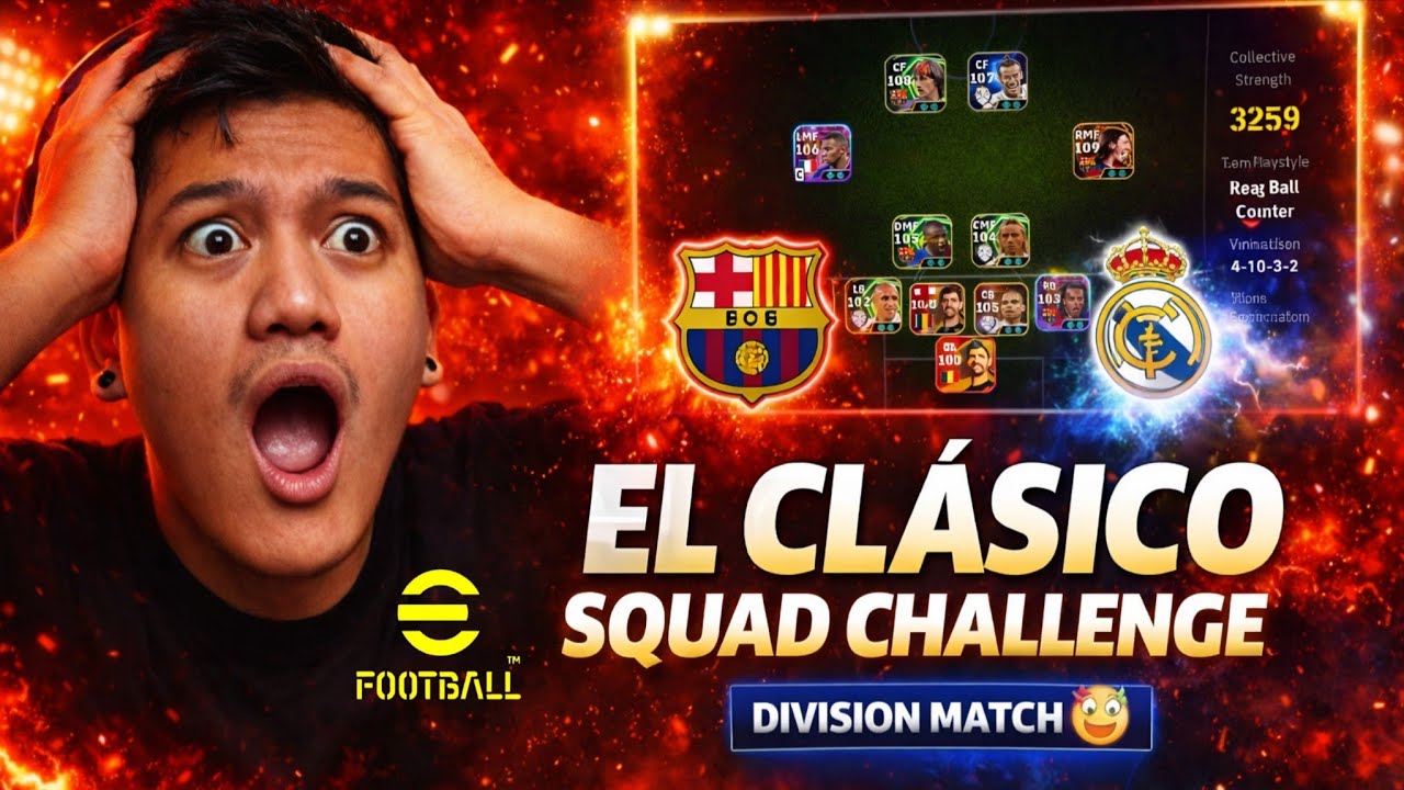 CO-OP MATCH With My EL CLÁSICO Team 😱 | Barca vs Madrid