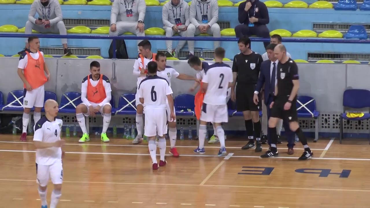 Reportaža: Srbija - Severna Makedonija 1:1 | Kvalifikacije za EP u futsalu (Vranje, 5.3.2021.)