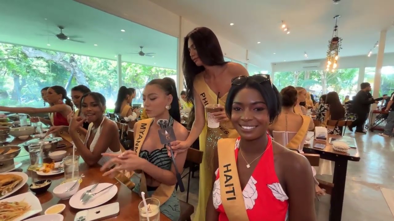 MGI 2024 : Having lunch with MGI 2024 contestants | Miss Grand International 2024