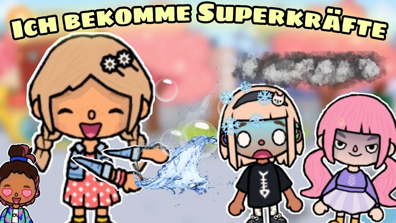 [TEIL 2] 😱 ICH BEKOMME SUPERKRÄFTE 💪| MEERJUNGFRAU | GESCHICHTE |TOCA BOCA STORY DEUTSCH