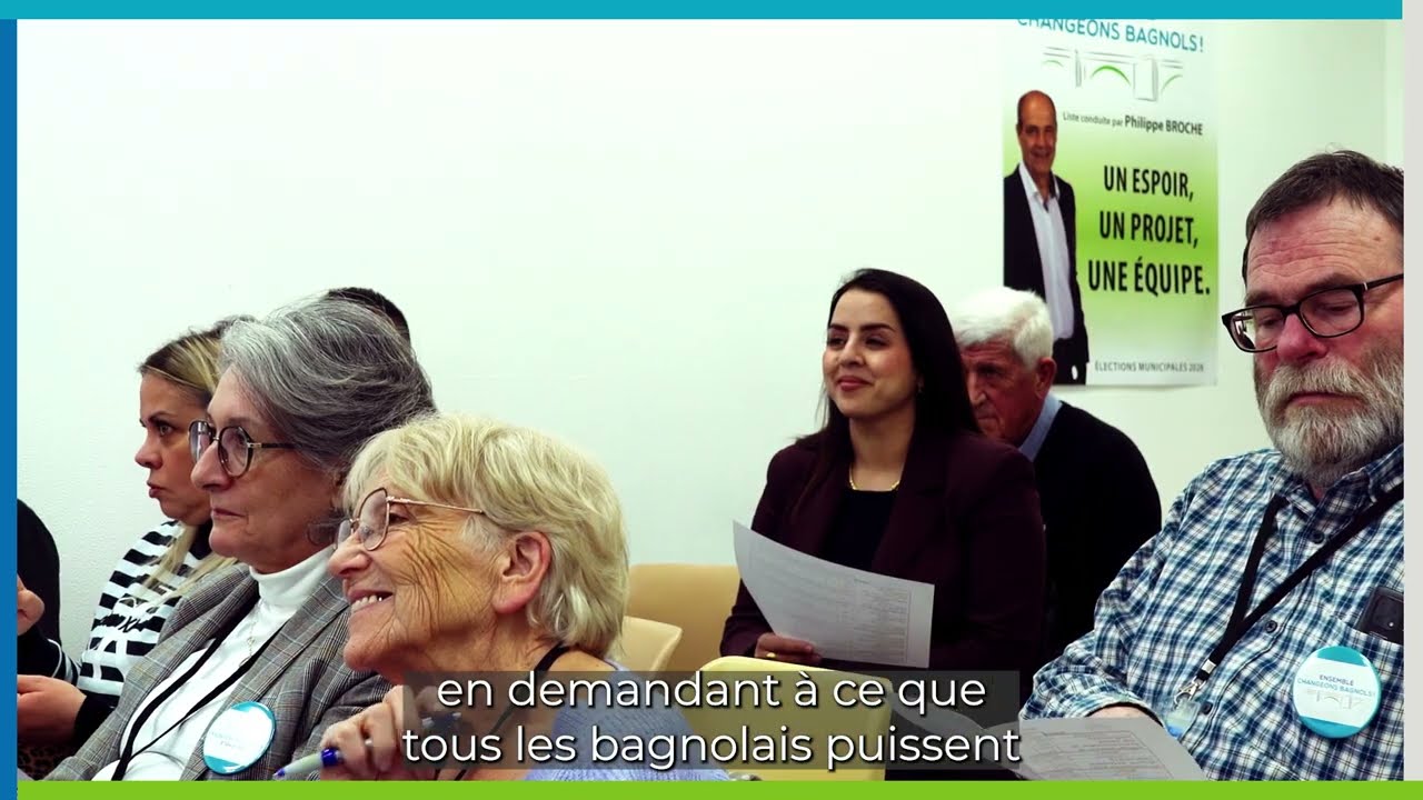Discours Philippe Broche - Inauguration permanence - 30 janvier 2026 #bagnols #municipales2026
