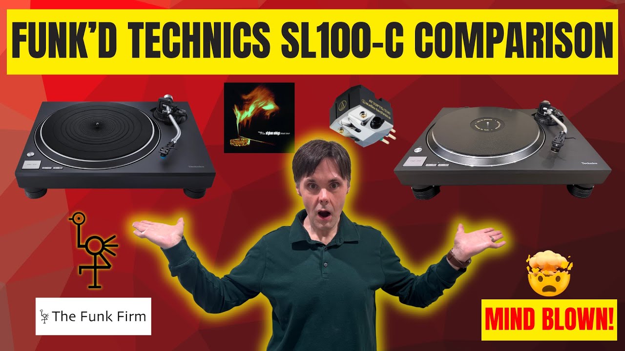 The Ultimate Funk Firm Isolation Bubble vs Stock Comparison - Technics SL100C - Amazing Results!