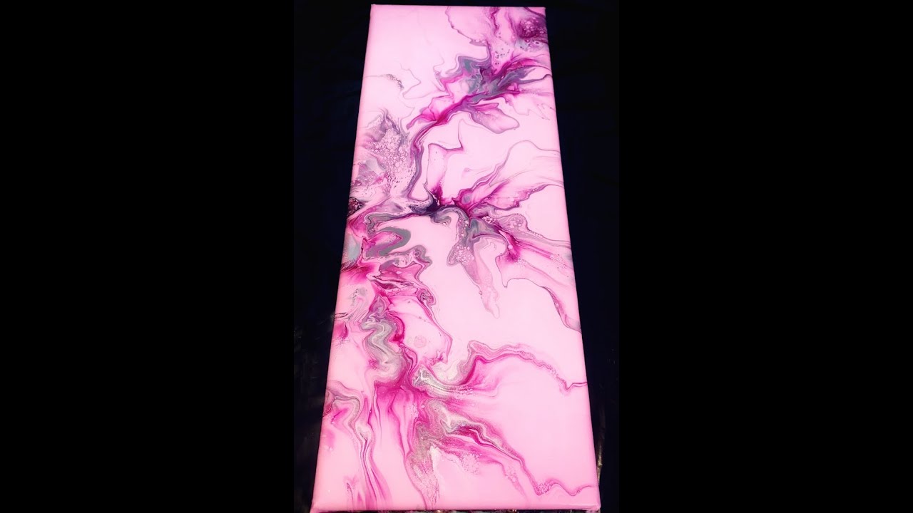 (6) Acrylic Pouring - Dutch Pour Technique 