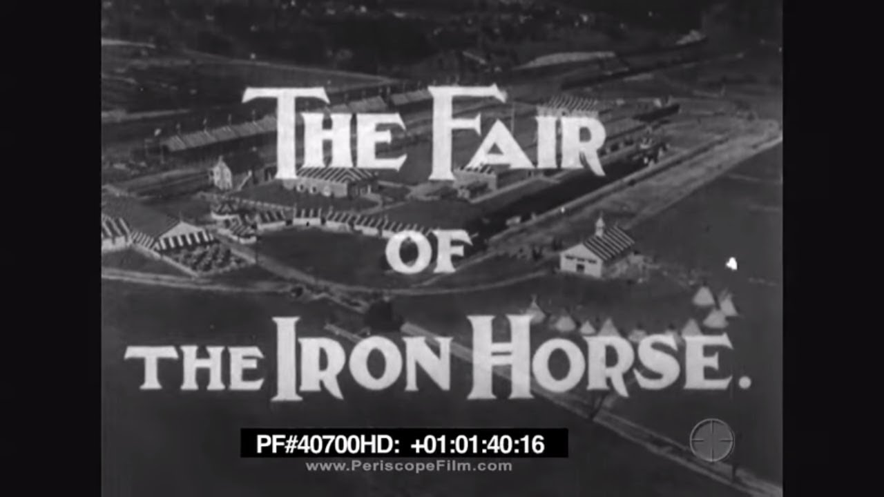 “IRON HORSE CENTENNIAL”   1927 BALTIMORE & OHIO RAILROAD TRANSPORTATION FAIR   40700 HD