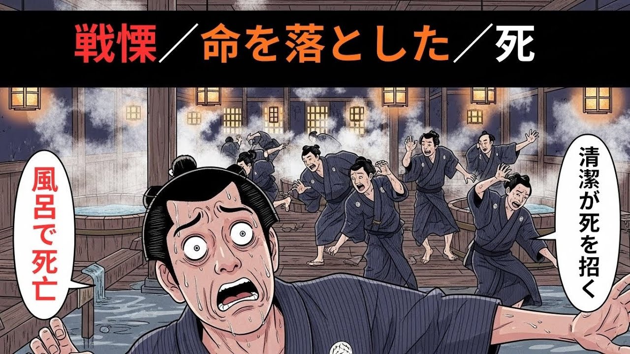 【戦慄】江戸の庶民は“風呂”で命を落とした──清潔の象徴が死を招いた銭湯文化の知られざる真実とは