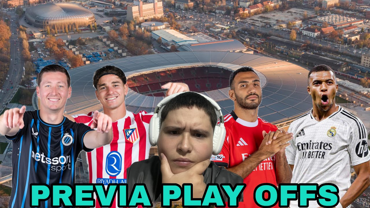 previa PLAYOFFS Champions League | Benfica vs Real Madrid  Brujas vs Atlético de Madrid | LaTitoneta