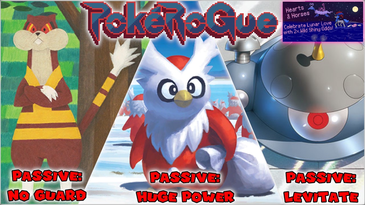 IS DELIBIRD GOATED OR A FRAUD?! MAGNEZONE + DELIBIRD + WATCHOG | POKEROGUE CHALLENGE RUN