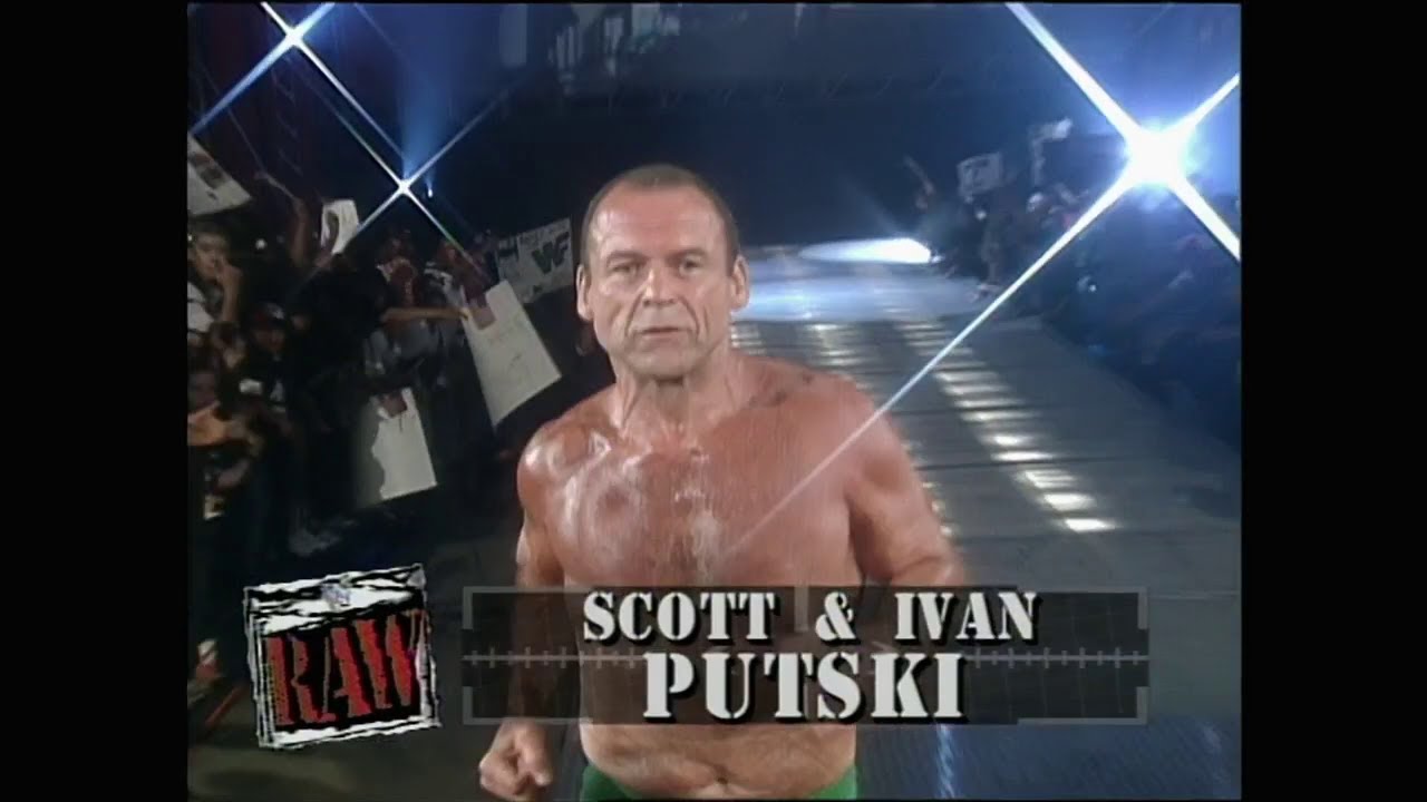 Ivan Putski Last WWF match with Son Scott vs Jerry 